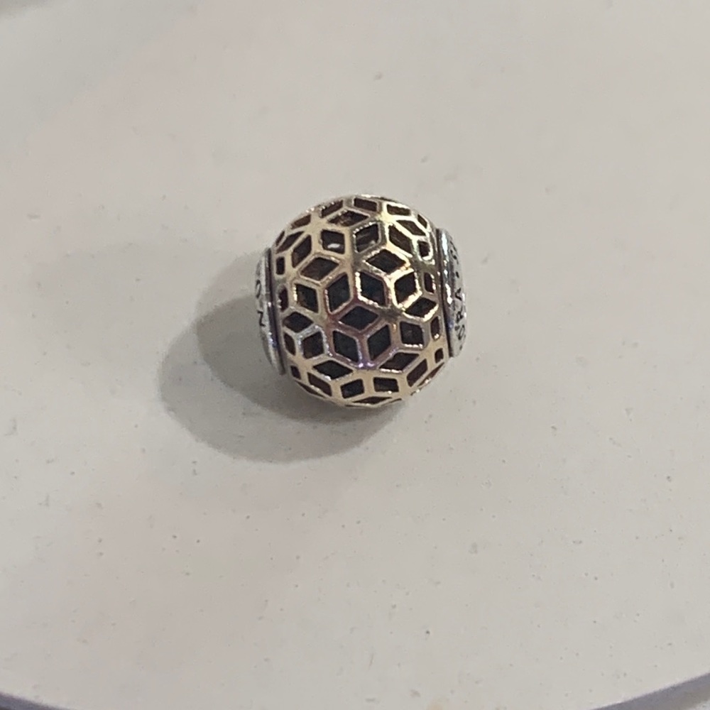 RETIRED 14k/SS Intuition Essence Charm